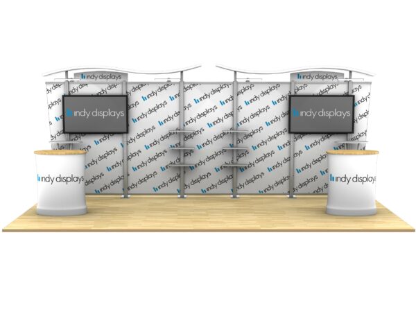 10' x 20' Economy Custom Modular Display Kit A - Indy Displays