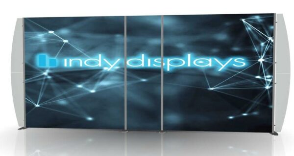 10x20 XVline V1 Backlit Trade Show Display - Indy Displays